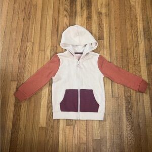 Cat & Jack 4T Colorblock zip up hoodie